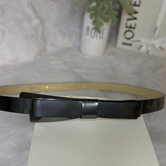 kate spade Accessories - Kate Spade Gray Leather Belt